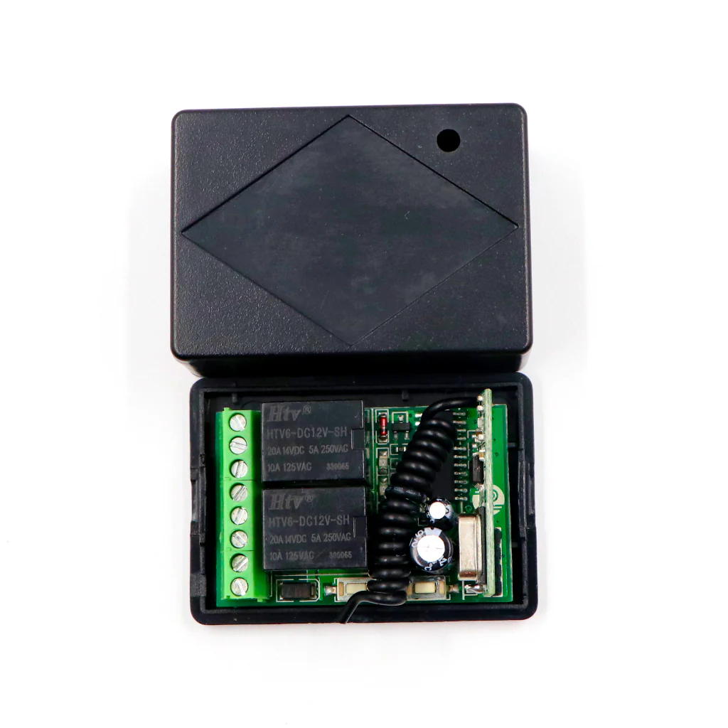 [Type 3] 12V DC 315 MHz 2 Channel RF Receiver Module with Casing - Image 3
