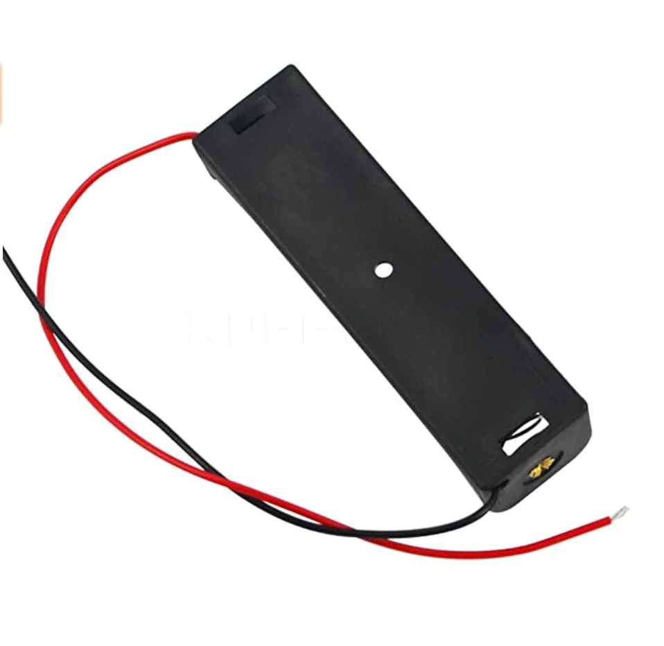 18650 Battery In-Series Lithium Cell Holder Open Case with Wire - Image 5