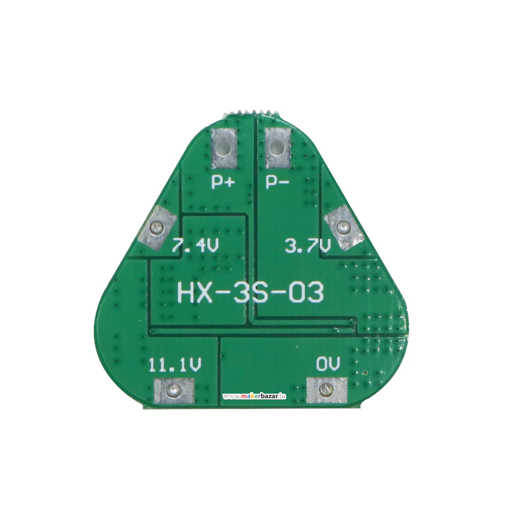 11-12.6V BMS 3S 6A 18650 Lithium Battery Protection Board LZ-18650-3S6A - Image 10