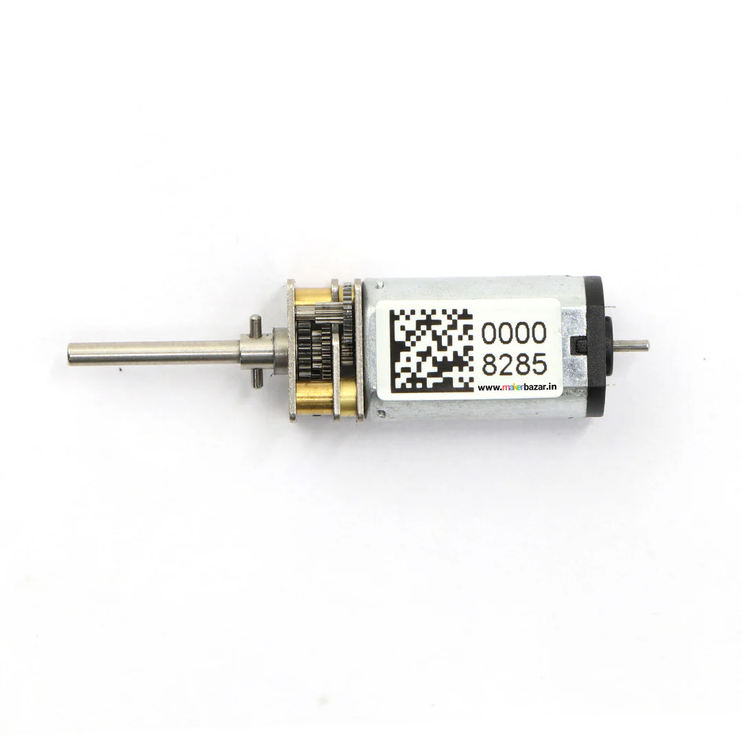 N20 3V-9VDC 14mm Long Shaft Miniature Metal Gear Motor - Image 4
