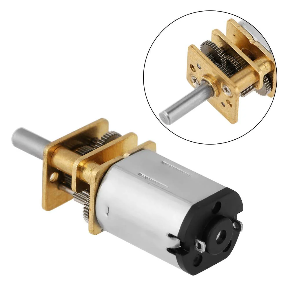 N20 6-Volt Micro Metal Gear Motor - Straight - Image 2