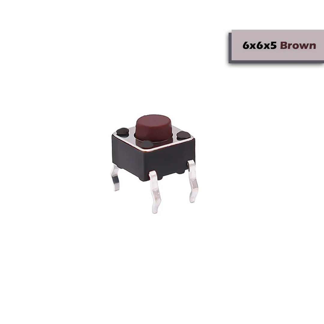 6x6mm DIP Mini Tactile Push Button Switch - 4Legs - Image 19