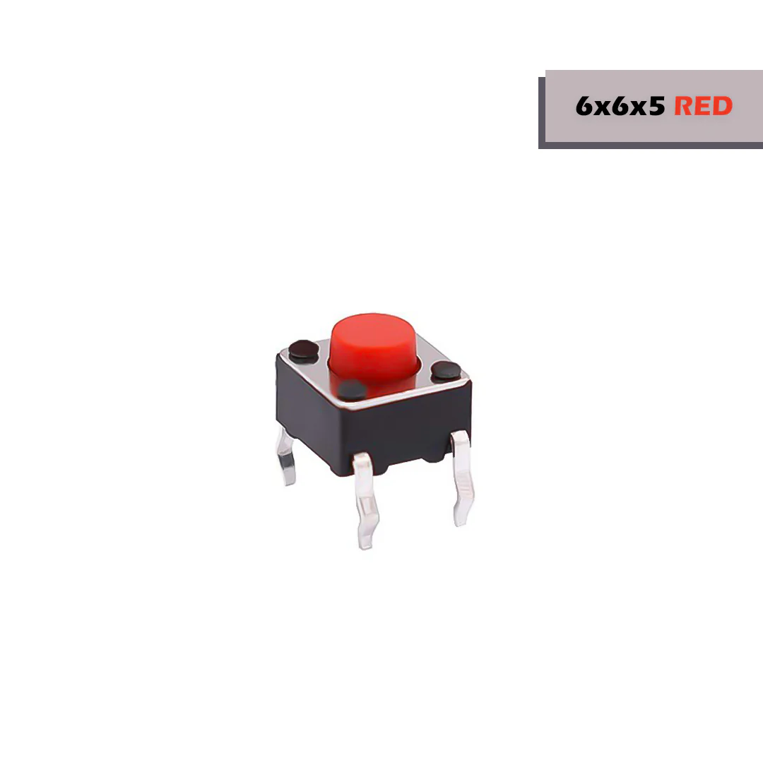 6x6mm DIP Mini Tactile Push Button Switch - 4Legs - Image 31