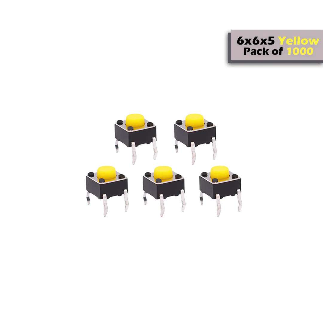 6x6mm DIP Mini Tactile Push Button Switch - 4Legs - Image 38